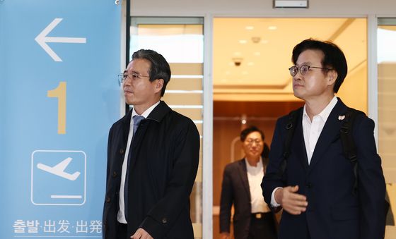 방미길 오르는 김용범 정책실장·김정관 장관