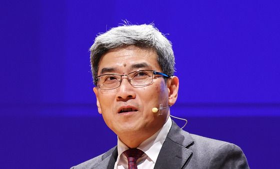 강연하는 송재혁 삼성전자 최고기술책임자