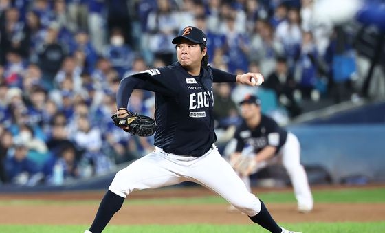 김범수, 동점 위기서 등판