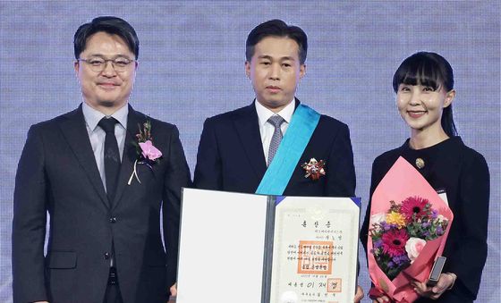 곽노정 SK하이닉스 대표 금탑산업훈장 수상