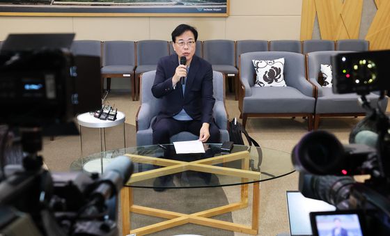 송언석, 캄보디아 사태 관련 기자간담회