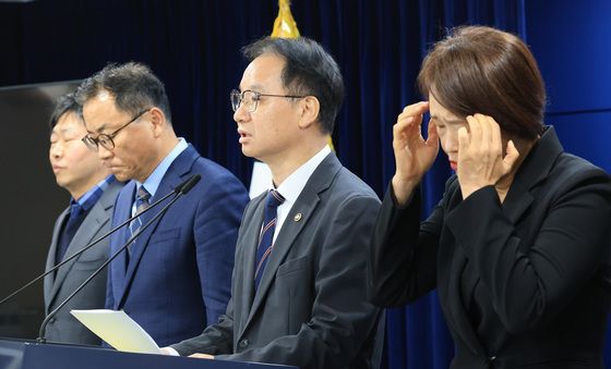 김영수 국무1차장, 이태원 참사 합동감사 결과 브리핑
