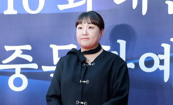 이수지, 대중문화예술상 참석