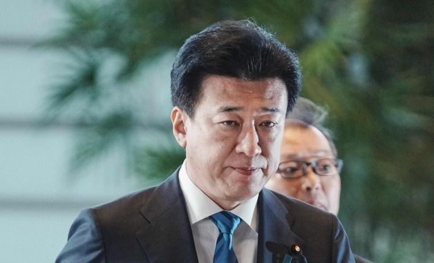 [포토] 기하라 미노루 신임 日 관방장관