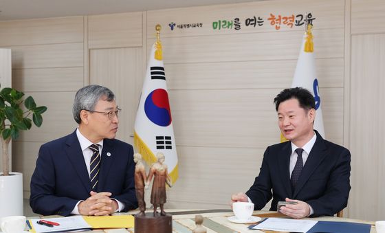 정근식 교육감, 박정보 서울경찰청장과 학교 안전 협력 논의