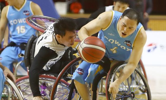 '박진감 넘치는 2025 KWBL 휠체어농구리그'