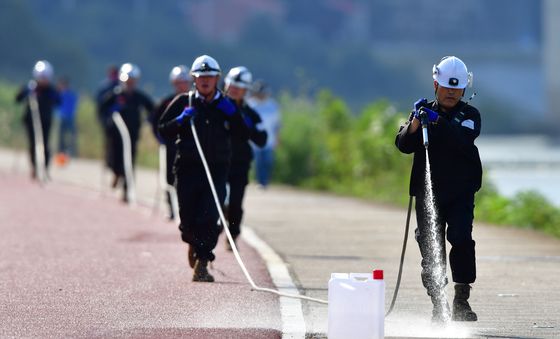 포항산불전문진화대 출동 준비 끝