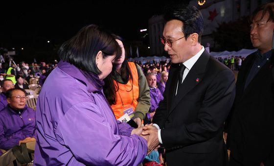 이태원 참사 3주기 추모행사 참석한 김민석 국무총리