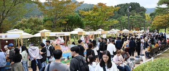 김천 김밥축제 이틀간 15만 인파 몰려