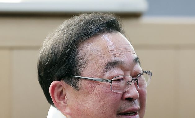 인사말 하는 김령하 한국민족종교협의회 회장