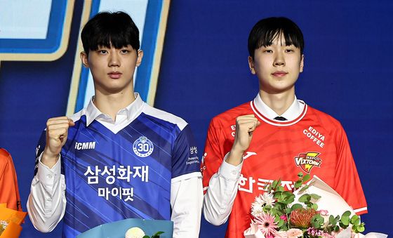 1순위로 지명된 방강호와 2순위 이우진