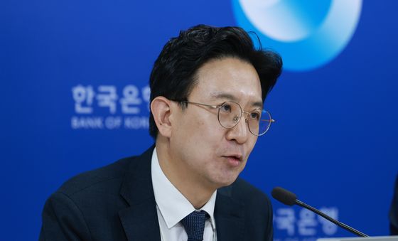발언하는 박준홍 한국은행 금융결제국 결제정책팀장