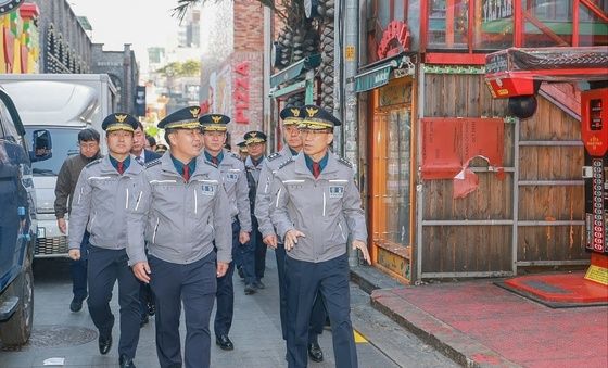 유재성 경찰청장 직무대행, 핼러윈 앞두고 이태원 일대 점검