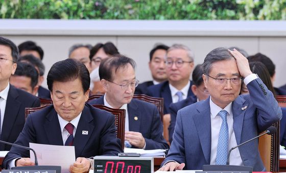 [국감]외통위 출석한 정동영·조현