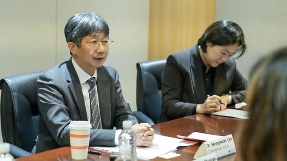 발언하는 임승관 질병관리청장