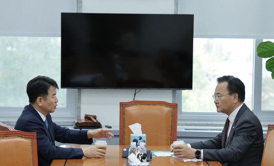 여야 원내수석 회동