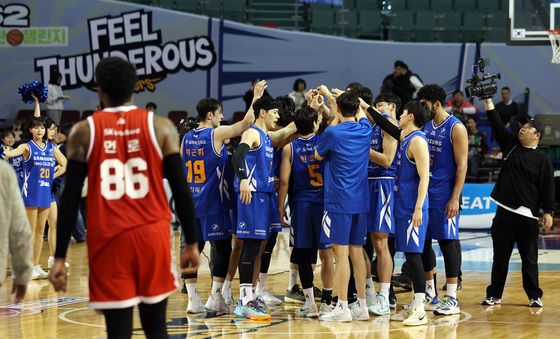 삼성, SK에 승리