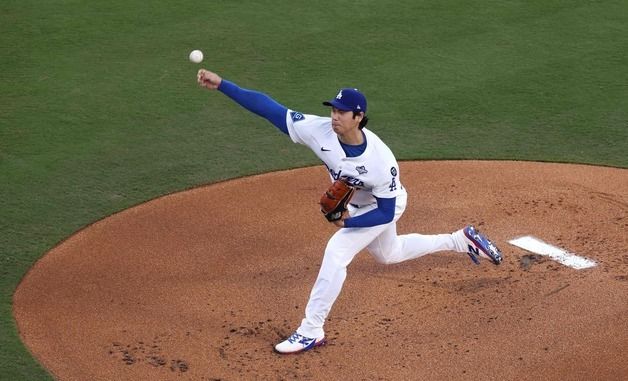 생애 첫 월드시리즈 선발 등판한 오타니 쇼헤이의 역투