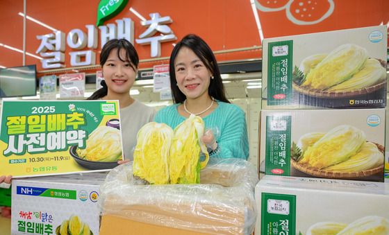 하나로마트, 김장 절임 배추 사전 예약 행사