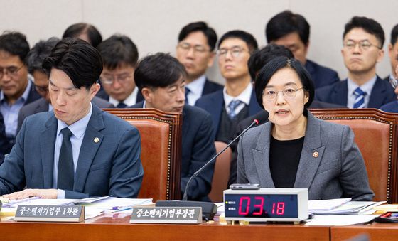 [국감]한성숙 중기부 장관 질의 답변