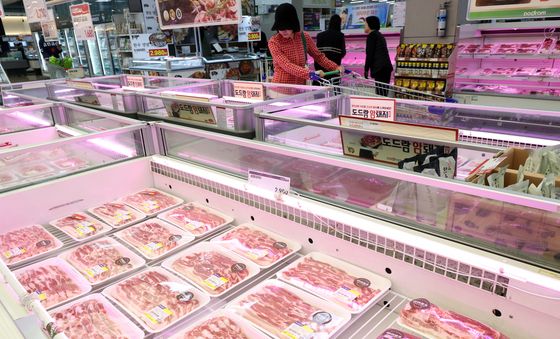 소비자물가 2%대지만…소·돼지고기값은 '고공행진'