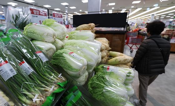 올해 김장비용 작년보다 10% ↓