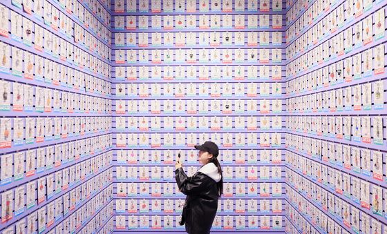 전시장에서 인생샷!