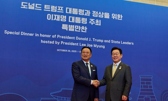 이재명 대통령, 아누틴 찬위라꾼 태국 총리 영접