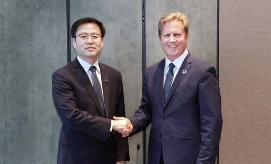 통상교섭본부장, 뉴질랜드 외교통상부 통상·투자 장관 면담