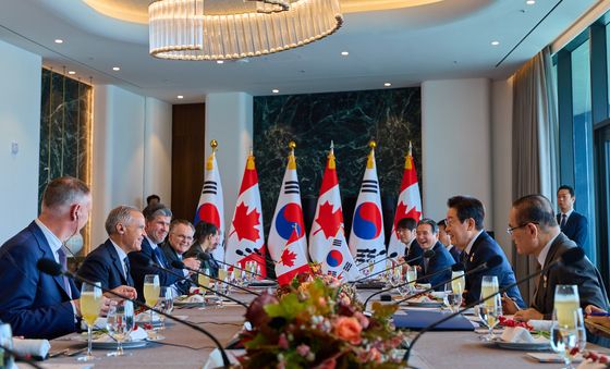 한-캐나다 확대 오찬회담