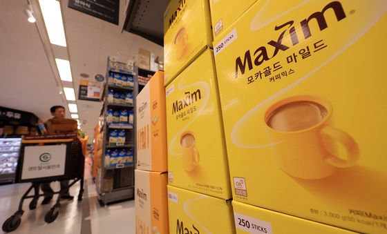 올라가는 커피믹스 가격