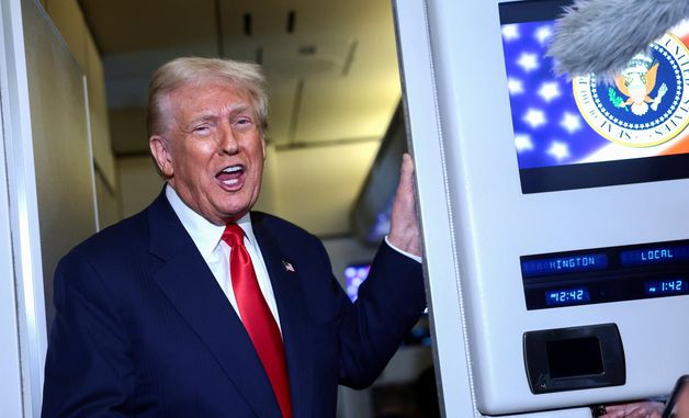 [포토] 미중 정상회담 결과 설명하는 트럼프 대통령