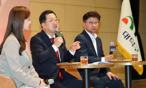 이장우 대전시장 대덕구 주민과 대화