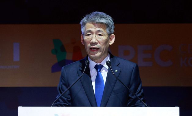 발언하는 조석진 한수원 기술부사장