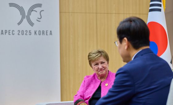이재명 대통령, IMF총재 접견