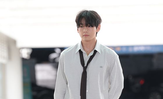 뷔, 근사한 넥타이 패션