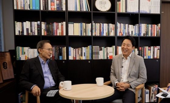 이명박·오세훈, 청계천 복원 20주년 특별대담