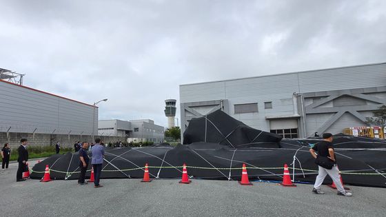 제주항공 여객기 꼬리 날개