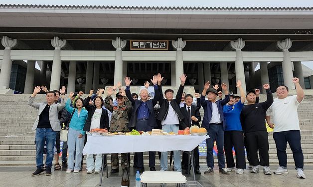 추석에도 "대한독립만세"