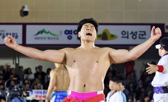 최정만, 울주추석장사씨름대회 금강장사 우승
