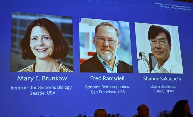 [포토]2025년 노벨생리의학상 수상자들