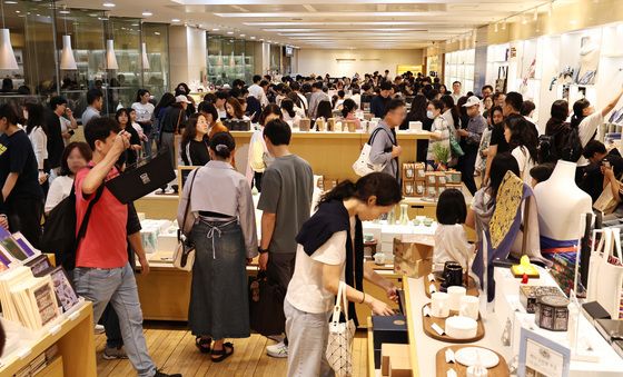 '국중박 뮷즈샵도 북적'