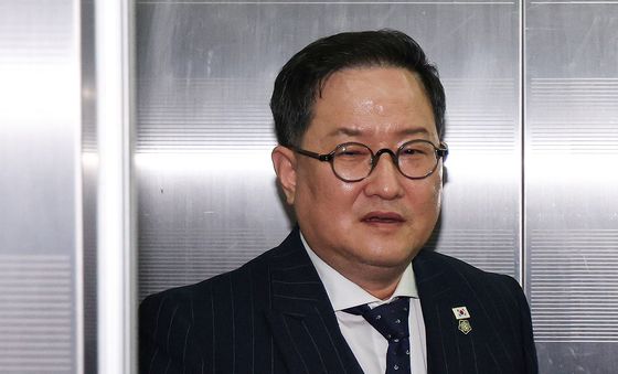 순직해병특검 조사 출석한 김경호 변호사