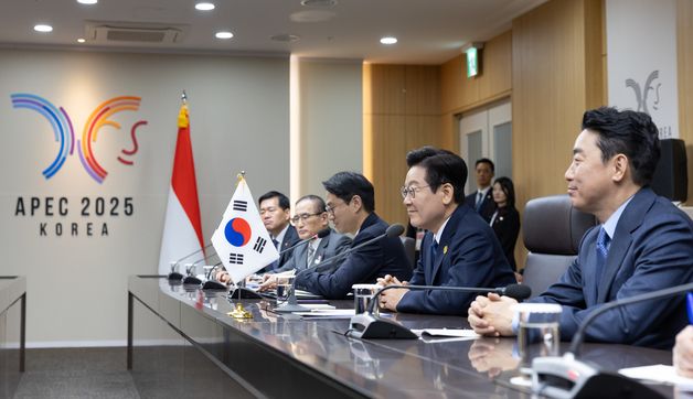 한·인도네시아 정상회담 발언하는 이재명 대통령