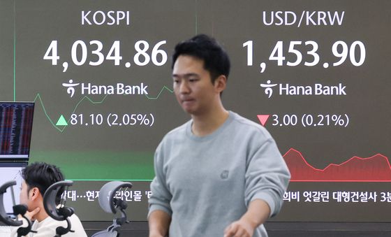 4000선 회복한 코스피