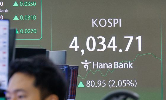 코스피, 상승 출발하며 4000선 회복