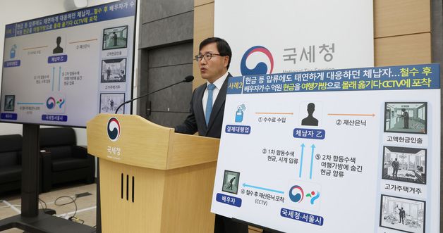 국세청, 고액·상습체납자 국세청·지자체 합동수색 실시