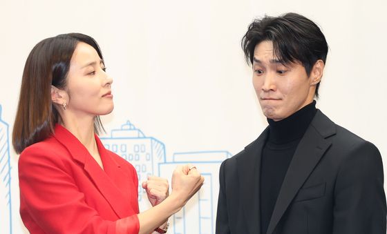 한혜진·장인섭, 티격태격