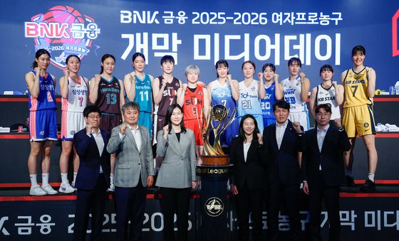 개막 앞둔 여자프로농구 '파이팅'