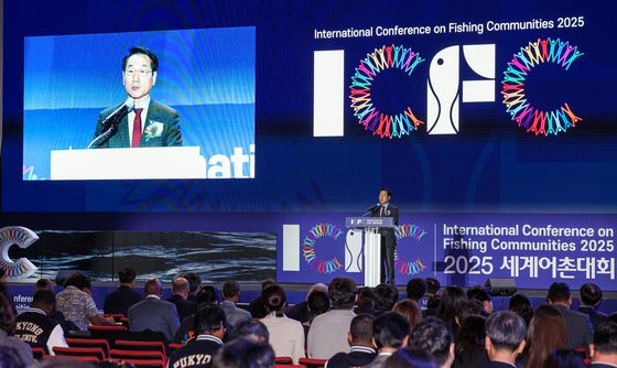 기념사하는 유정복 시장